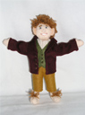 Bilbo Baggins in The Hobbit Minikin Wool Doll
